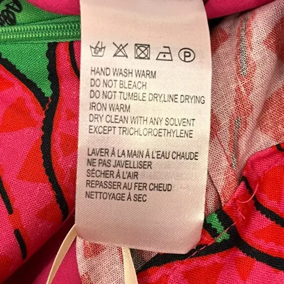 FARM Rio Red and Green Floral Midi Skirt - Picture 10 of 15